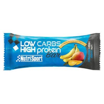 Barrita Low Carbs High Protein - 60g Banana Mango Nutrisport