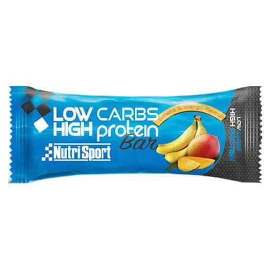 Barrita Low Carbs High Protein - 60g Banana Mango Nutrisport