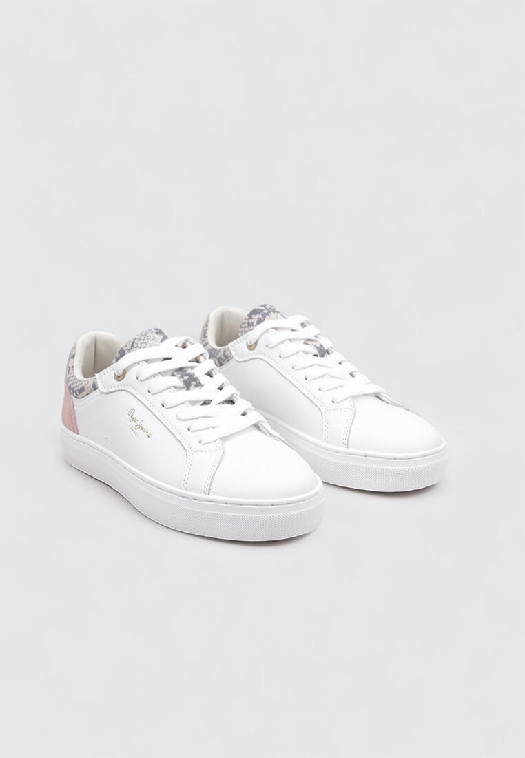 Chaussure de randonnée Baskets Femme Pepe Jeans CAMDEN TWIST W Blan 2/4