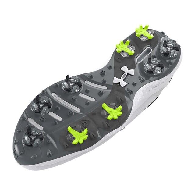Chaussures de golf Under Armour Drive Pro Wide pour homme, blanches 2/4