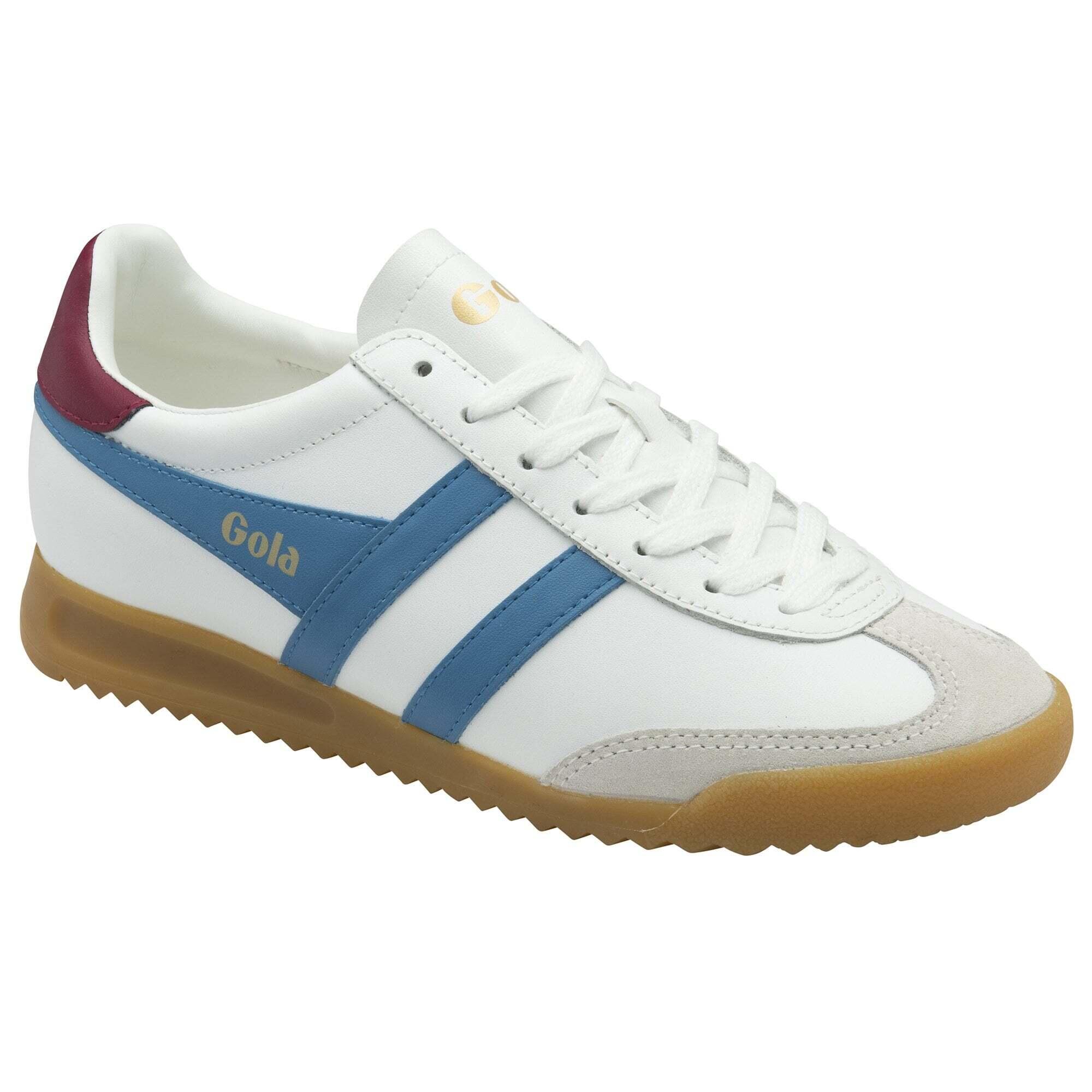 Zapatillas de cuero con cordones para mujer Gola Torpedo Leather 2/3