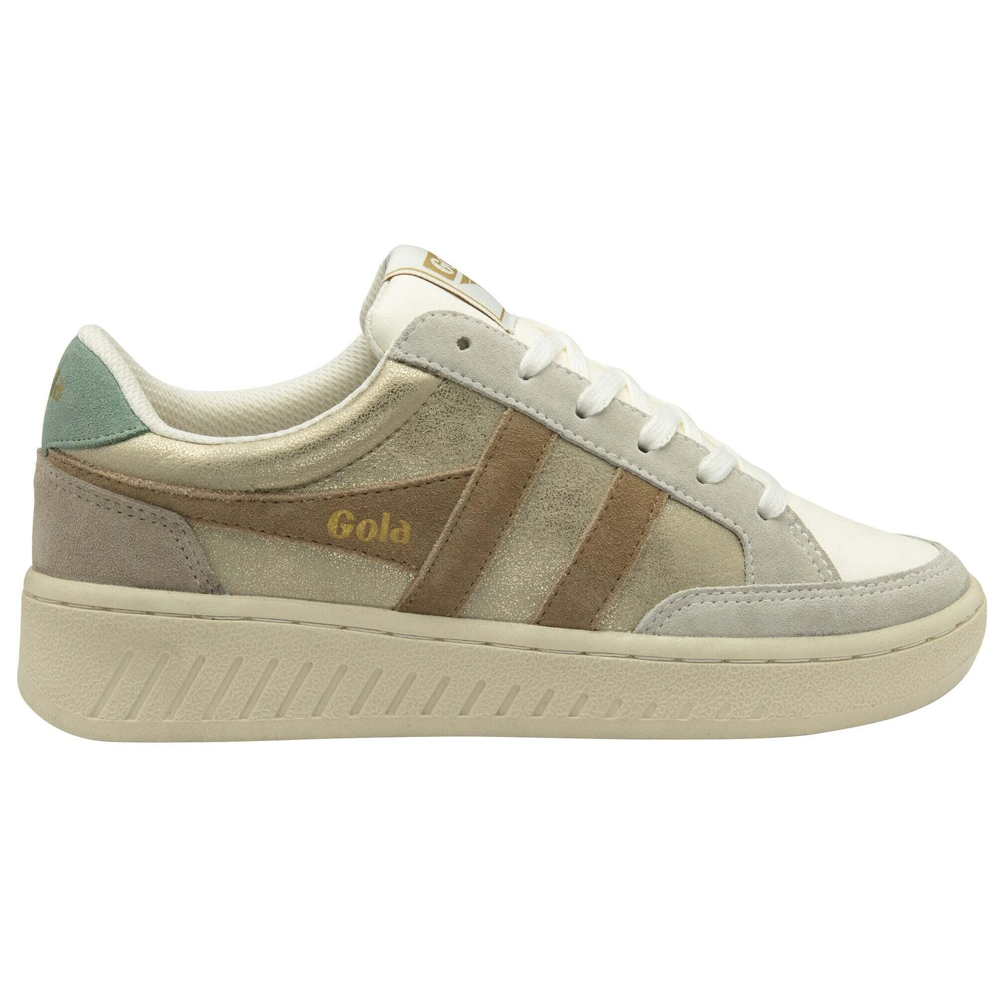 Gola - Baskets À Lacet Femme Gola Superslam Blaze - Baskets - Beige|jaune - Decathlon