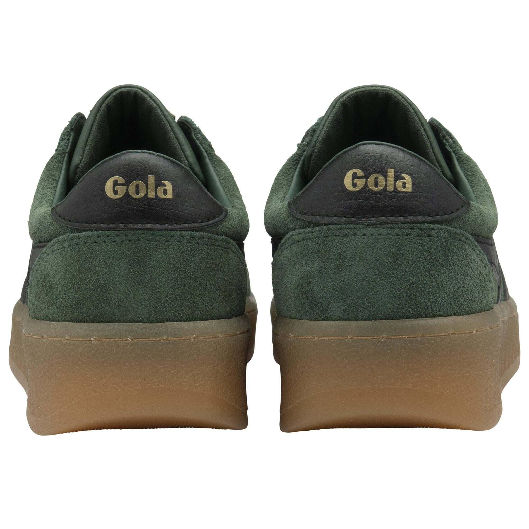 Sapatilhas de mulheres Gola Grandslam Suede Trainer 4/5