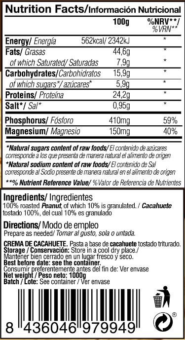 Creme de Amendoím - 1 kg Crocante da Quamtrax 2/3