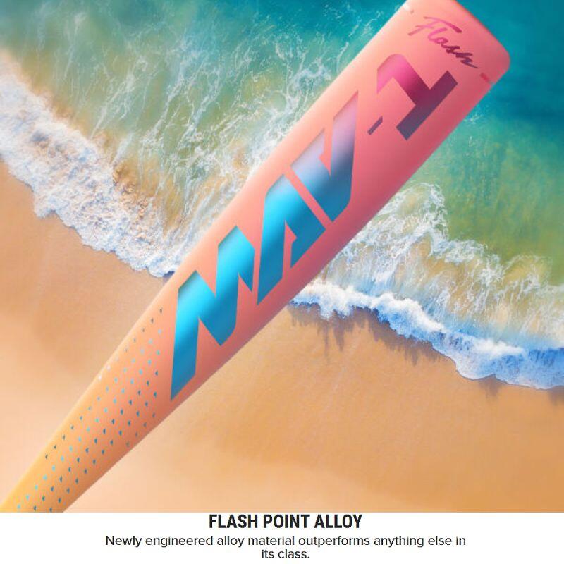 Easton EUT6M1F5 MAV-1 Flash Alloy USSSA Baseball Bat (-5) | 30 inch 5/7