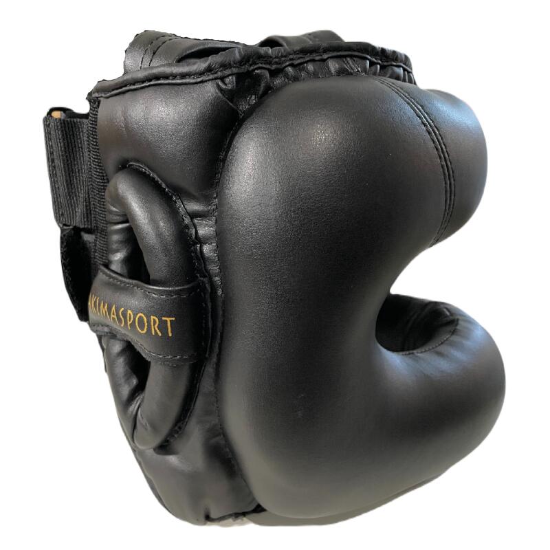 Cască de box cu protecție pentru nas – PRO NEGRU