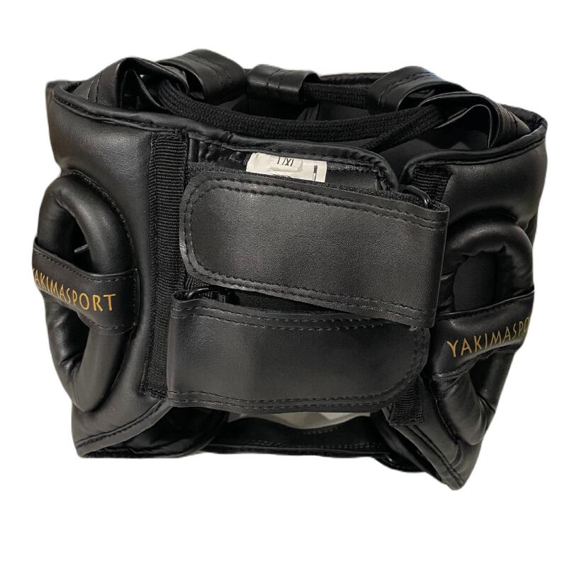 Boxhelm PRO mit Nasenschutz, PU-Leder, L/XL 3/3