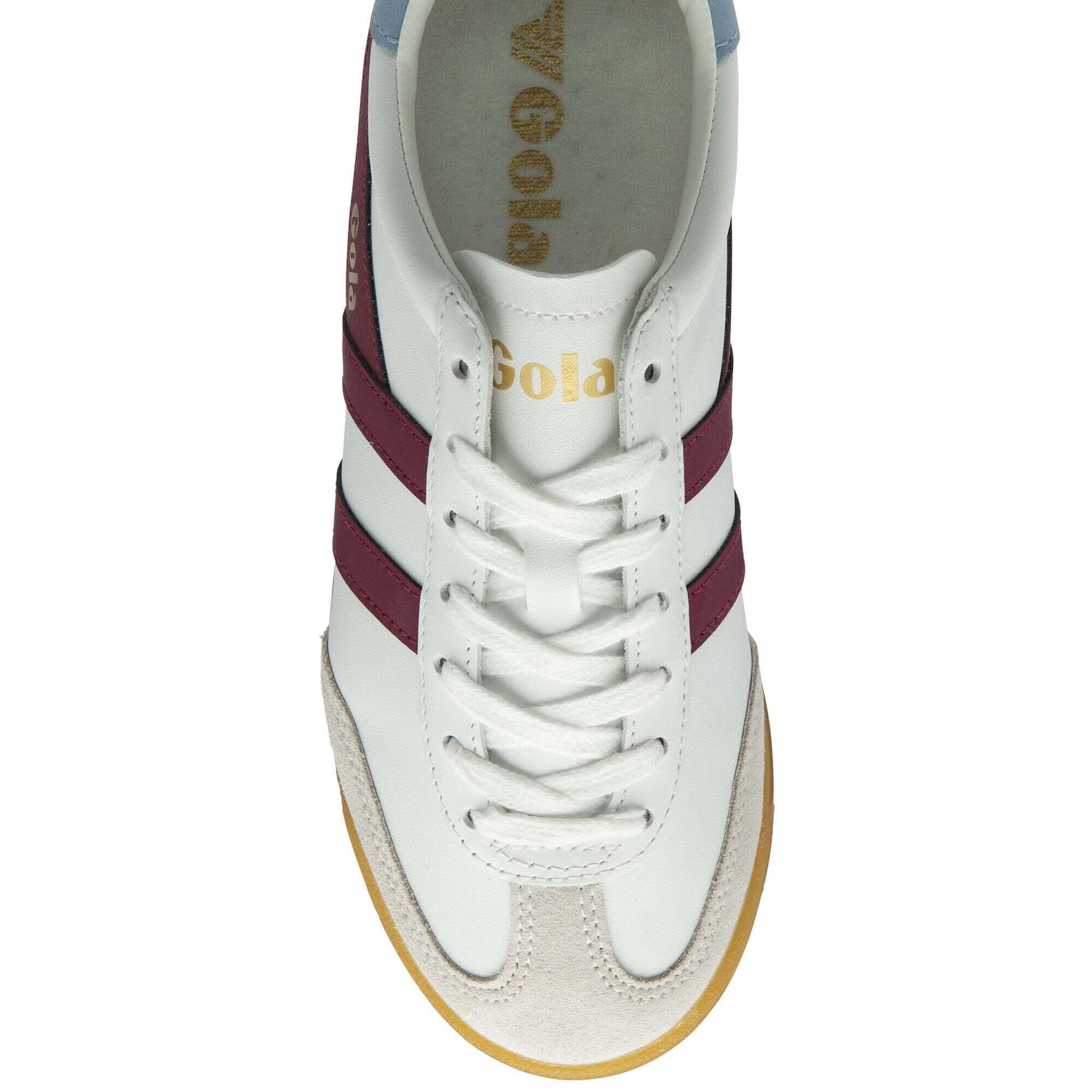 Sapatilhas de mulheres Gola Torpedo Leather Trainer 5/5