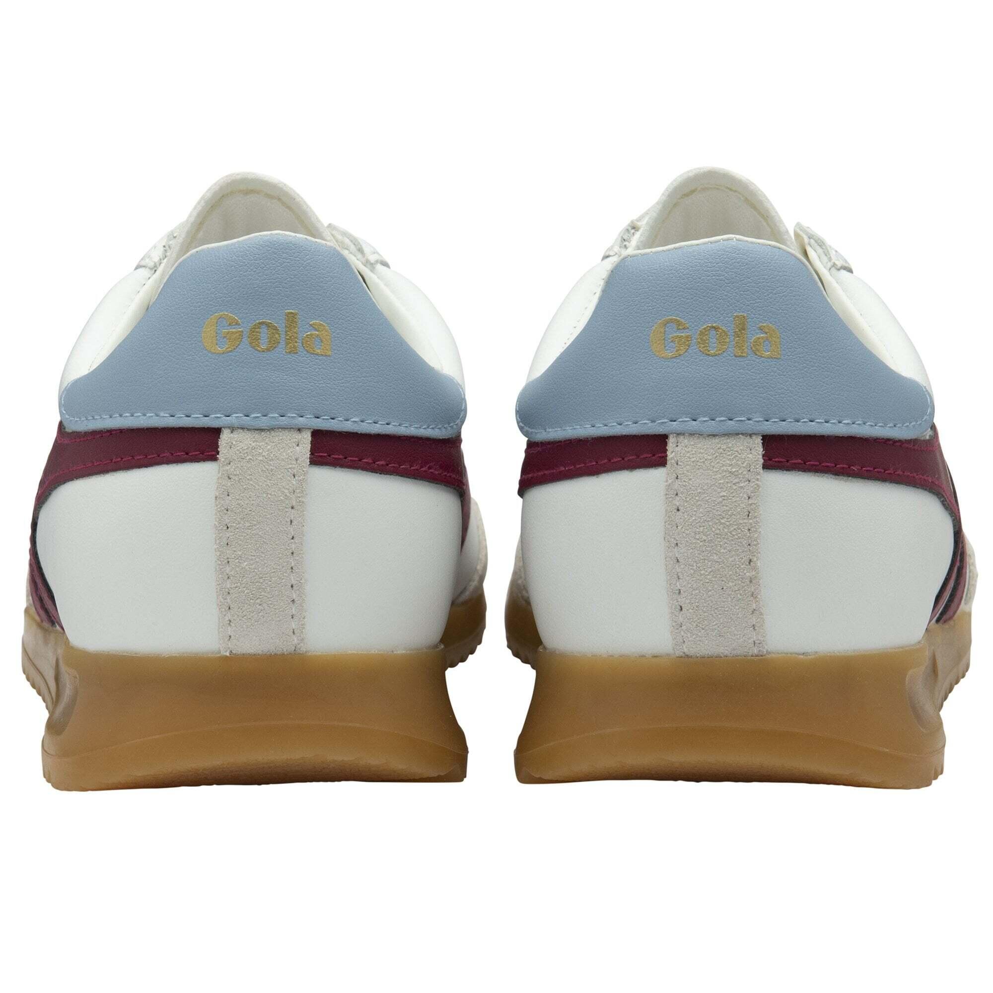 Sapatilhas de mulheres Gola Torpedo Leather Trainer 4/5