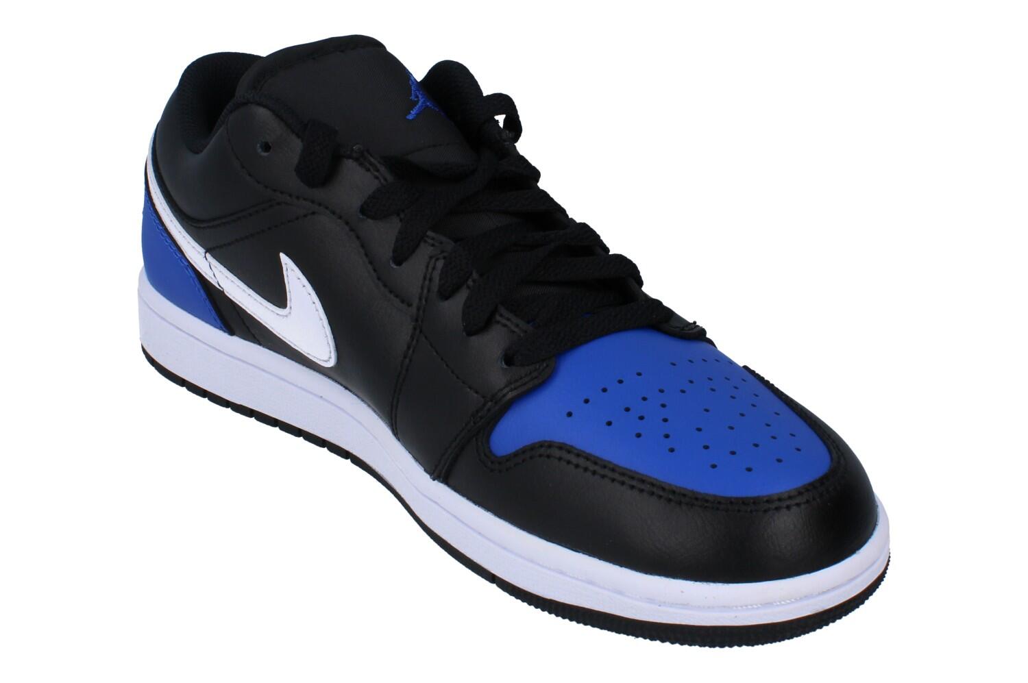 Air Jordan 1 Low Black Royal Toe 4/6