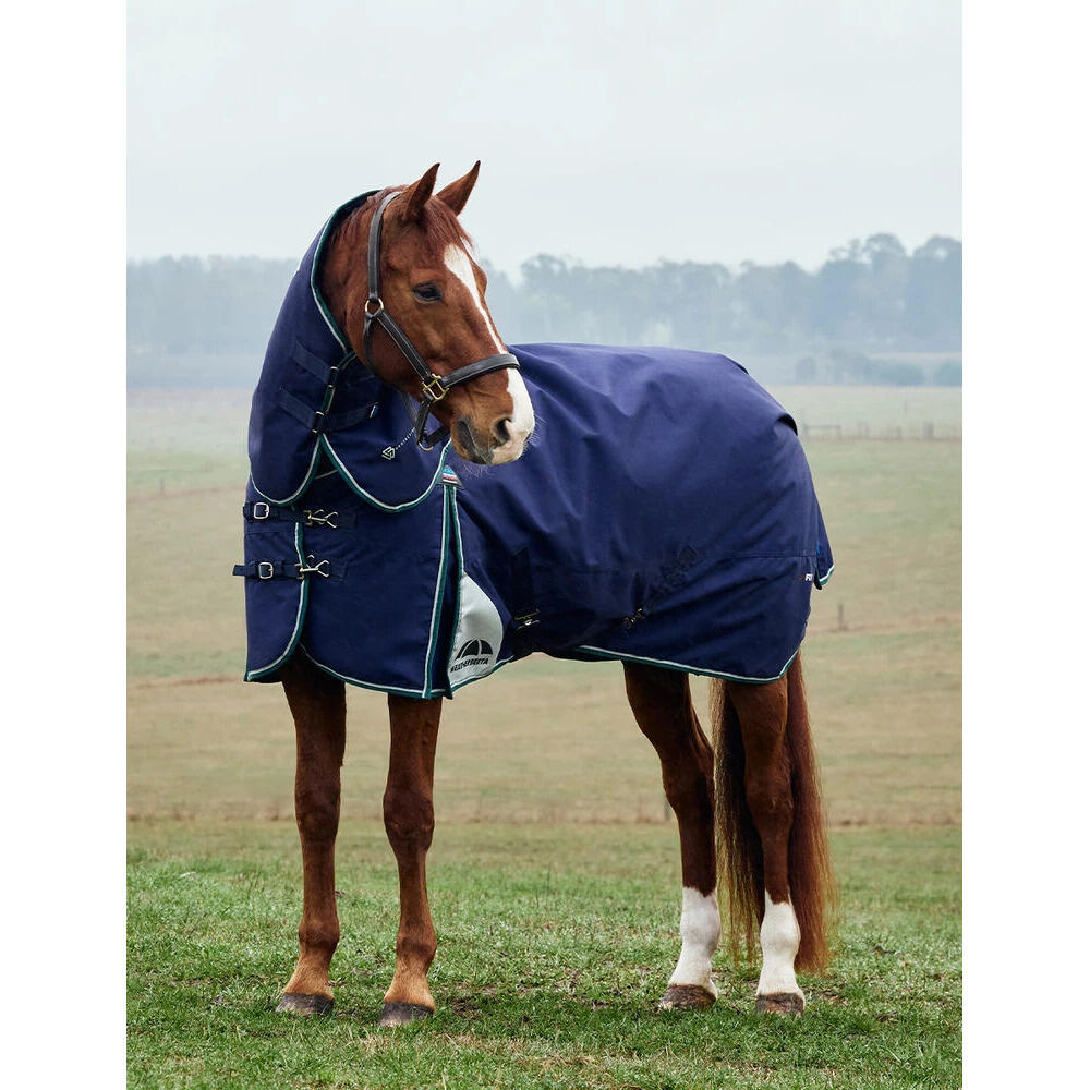 Manta de exterior para caballo desmontable al cuello Weatherbeeta Comfitec Plus 3/5