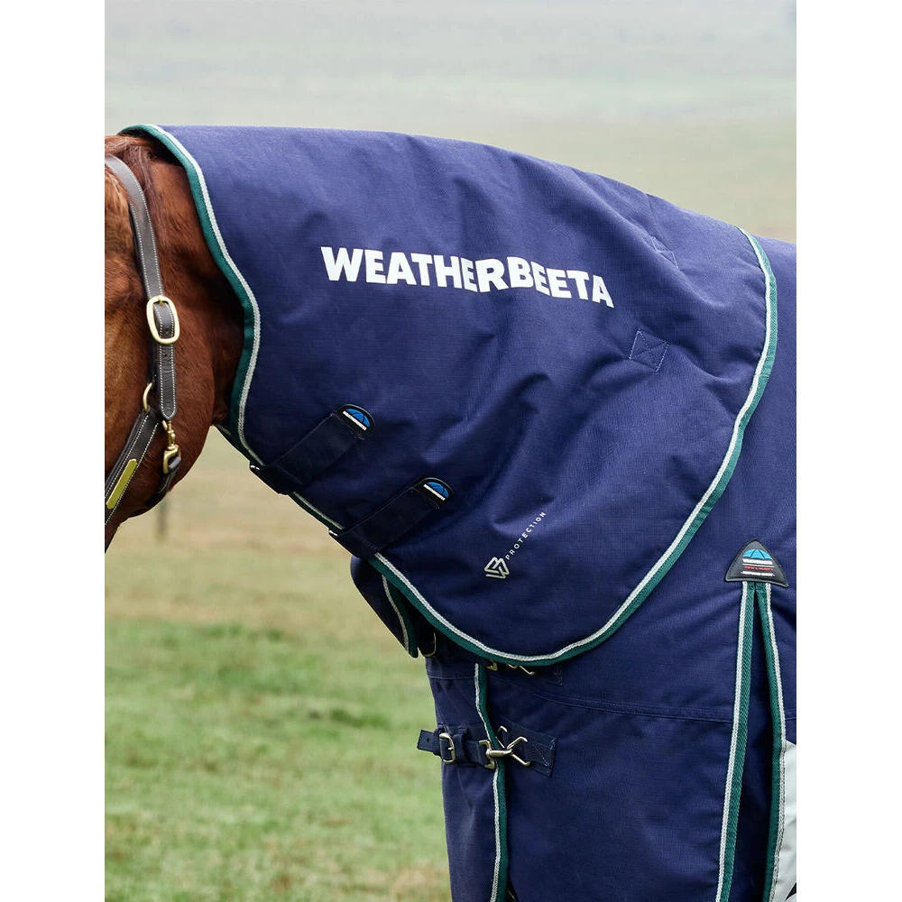 Manta de exterior para caballo desmontable al cuello Weatherbeeta Comfitec Plus 5/5