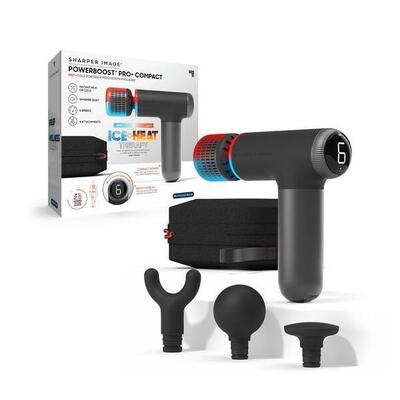 Sharper image powerboost pro+ compact warm en koud massagepistool