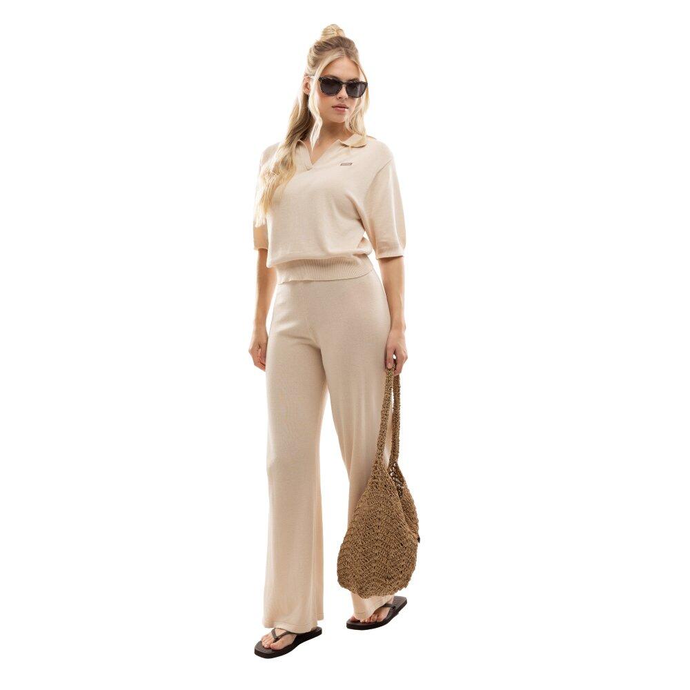 Polo punto mujer Ibiza IBZ Versa Sand Beige 3/7