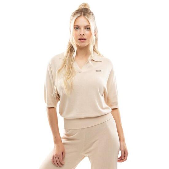 Polo punto mujer Ibiza IBZ Versa Sand Beige
