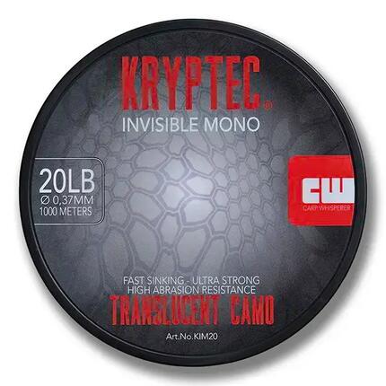 Carp Whisperer – Fil monofilament invisible pour la pêche à la carpe