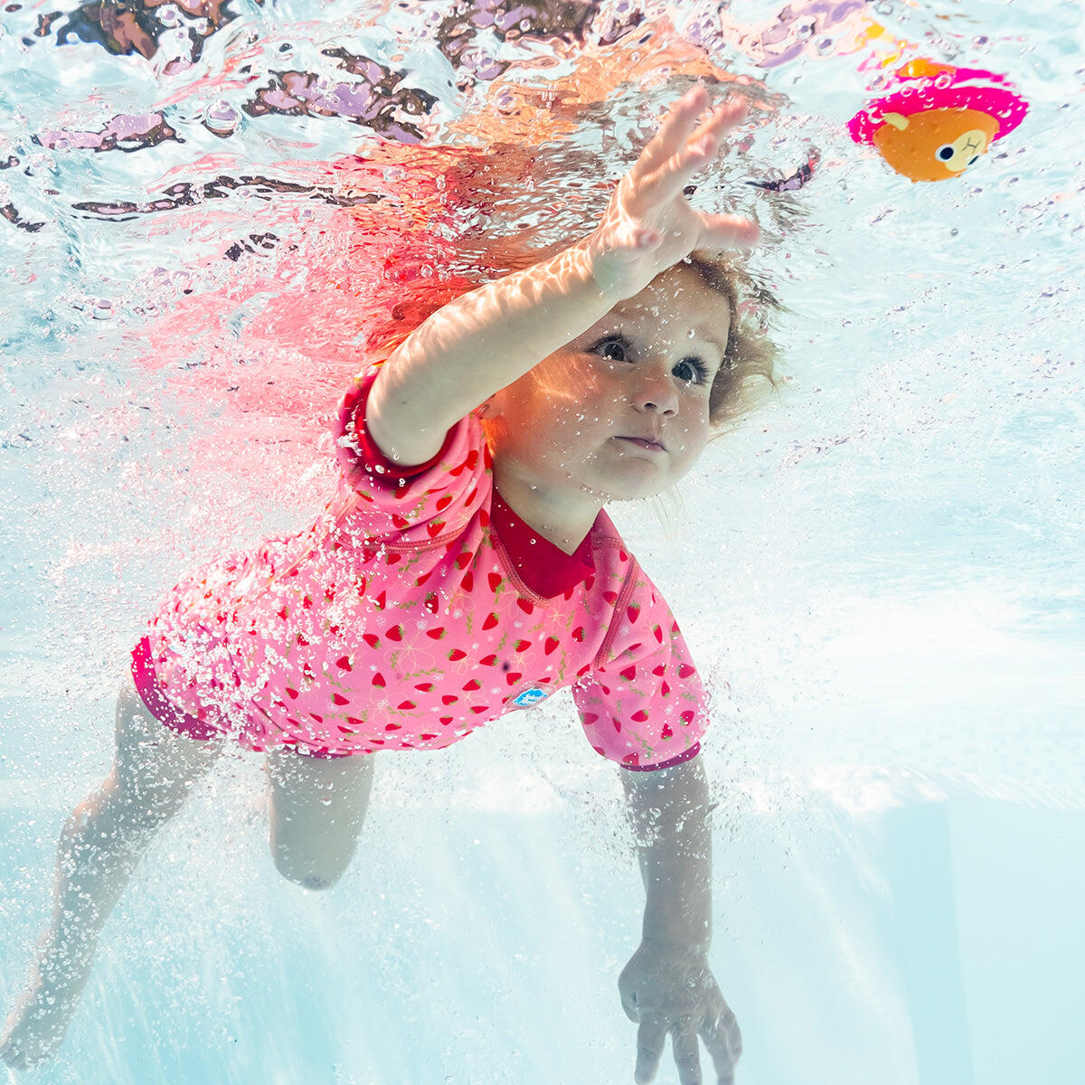 Splash About Pufferfish Flip & Float Pool & Bath Toys, Pack of 3 3/4
