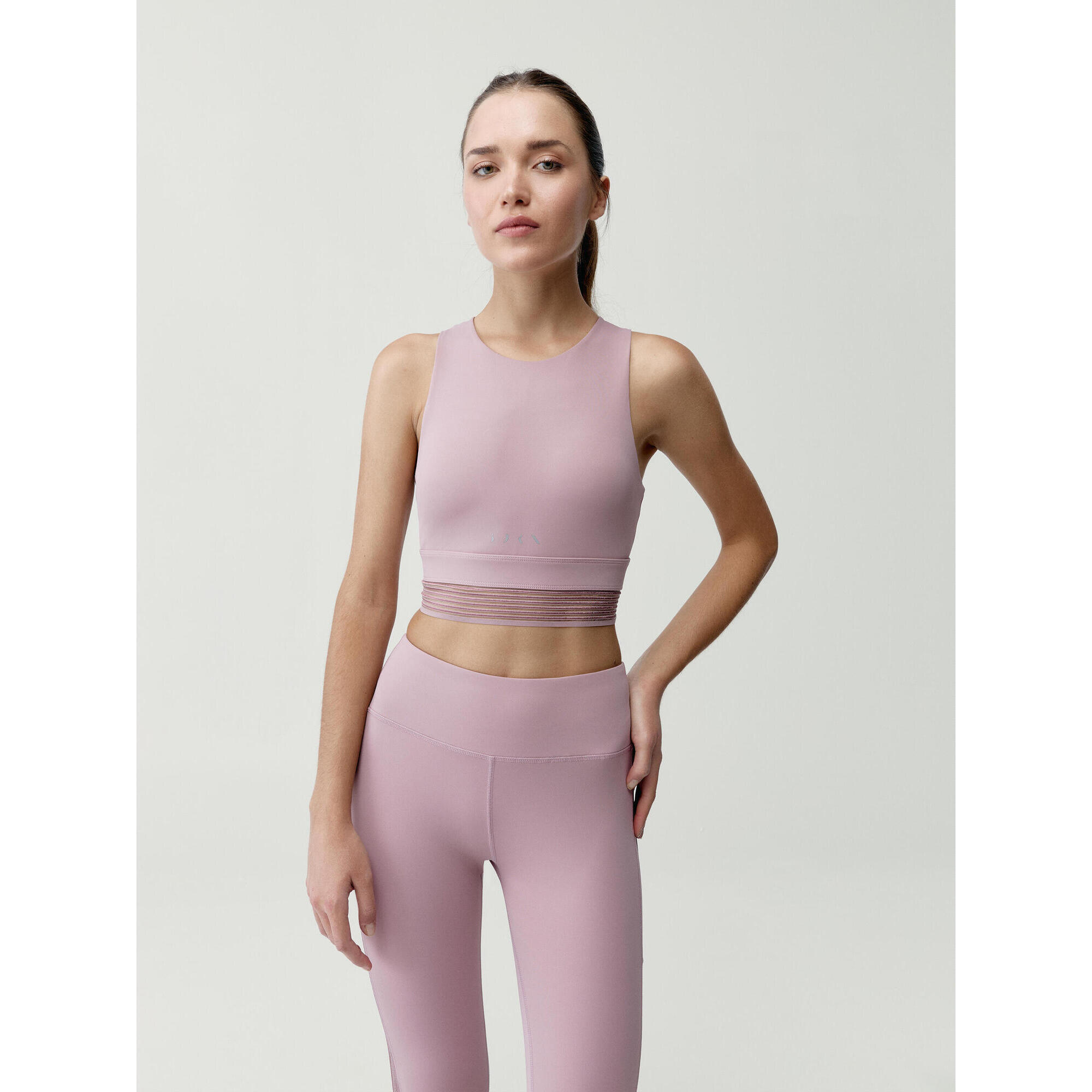 Born Living Yoga - Haut De Sport Pour Femme En Tissu Performant À Maintien Élevé - Brassière - Rose - S - Decathlon
