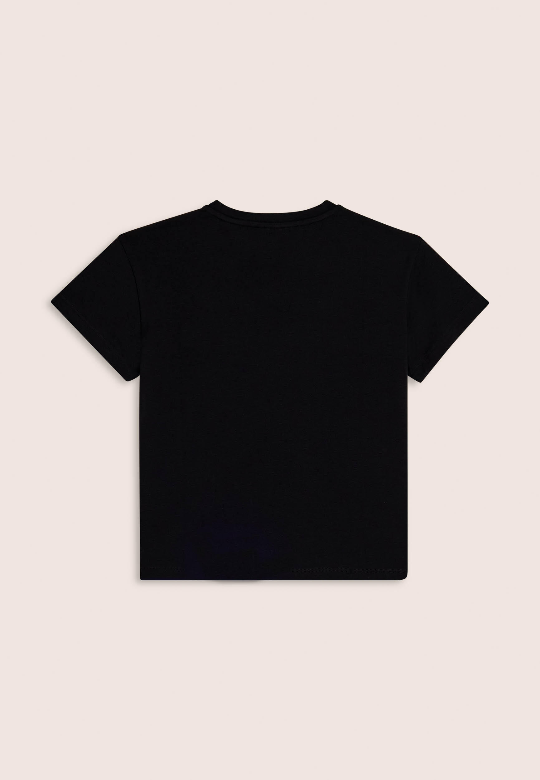 T-shirt pour fille avec logo FREDDY en paillettes 2/3