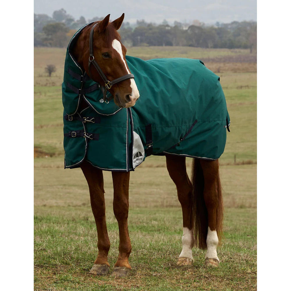 Manta de exterior para caballo desmontable al cuello Weatherbeeta Comfitec Plus 2/5