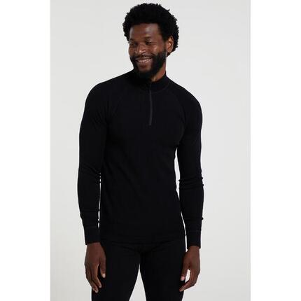 Mountain Warehouse Haut thermique homme mérinos - Léger et respirant