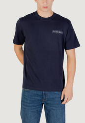 t-shirt crop top S-TURRACH SS HOMME bleu