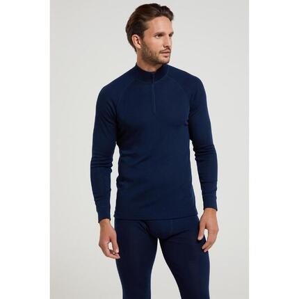 Mountain Warehouse Haut thermique homme mérinos - Léger et respirant