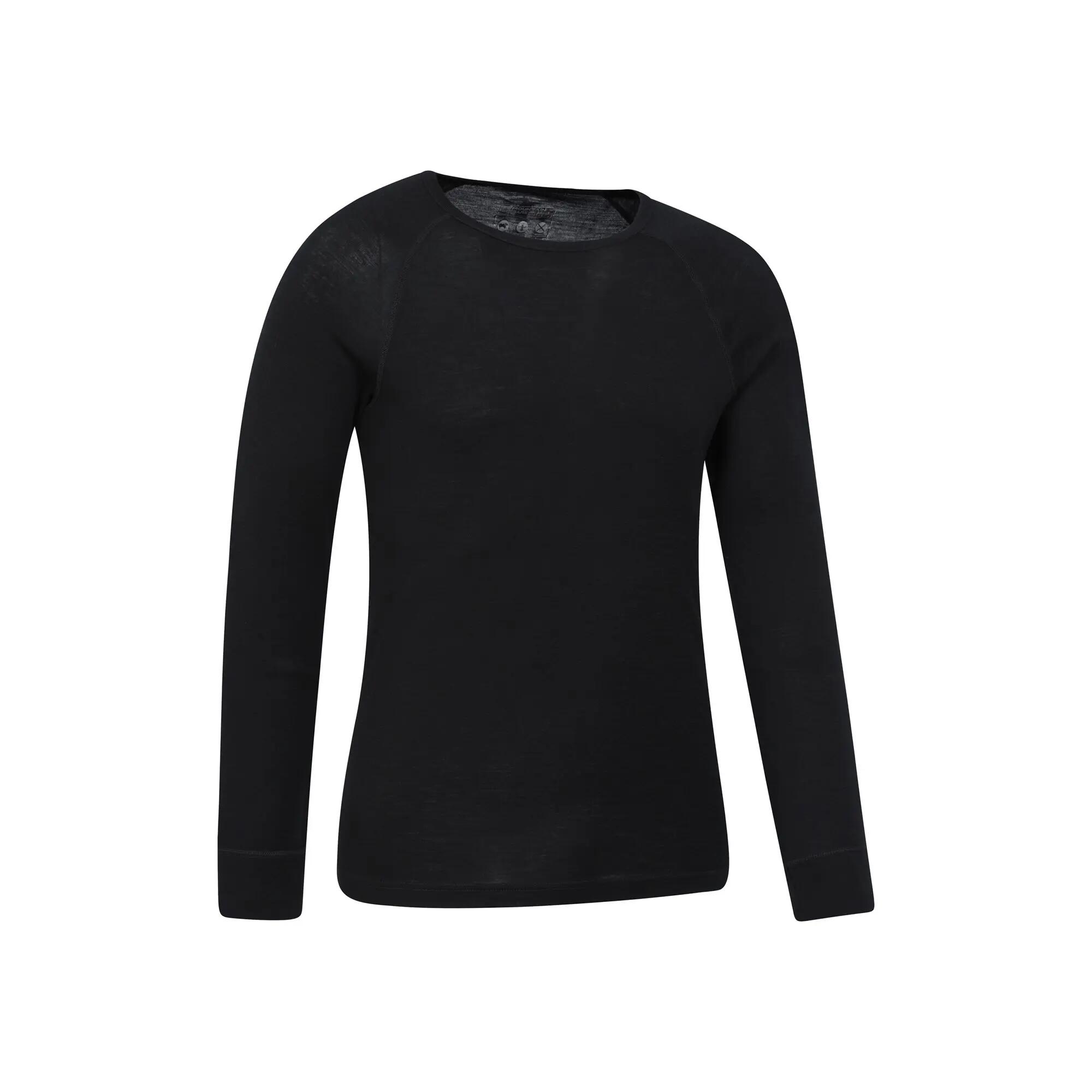 Sous-vêtement Thermique de Randonnée Homme Laine Mérinos Manches Longues 6/7
