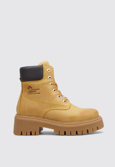 Botas de montaña Senderismo Mujer Panama Jack Cleo Amarill