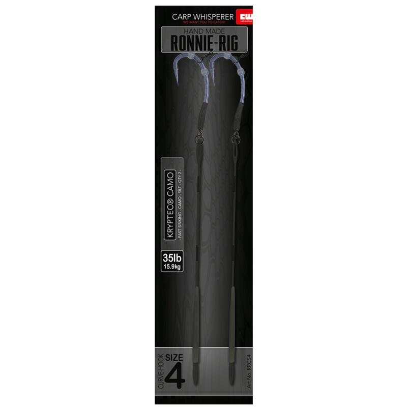 Carp Whisperer - Ronnie Rig - Hameçon 4 - 2 pièces - Silt 1/1