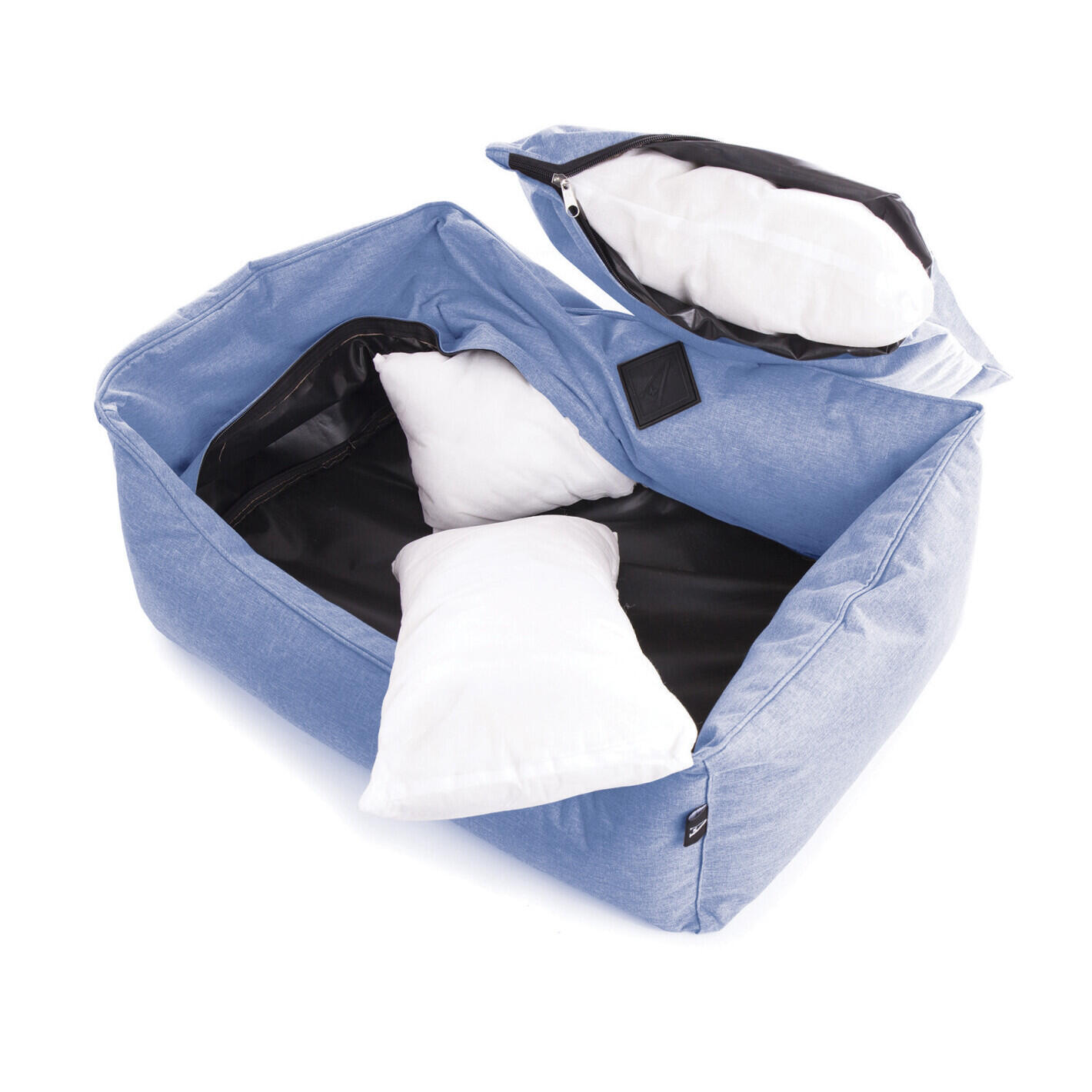 Panier pour chien croisette Martin Sellier Domino 2/2