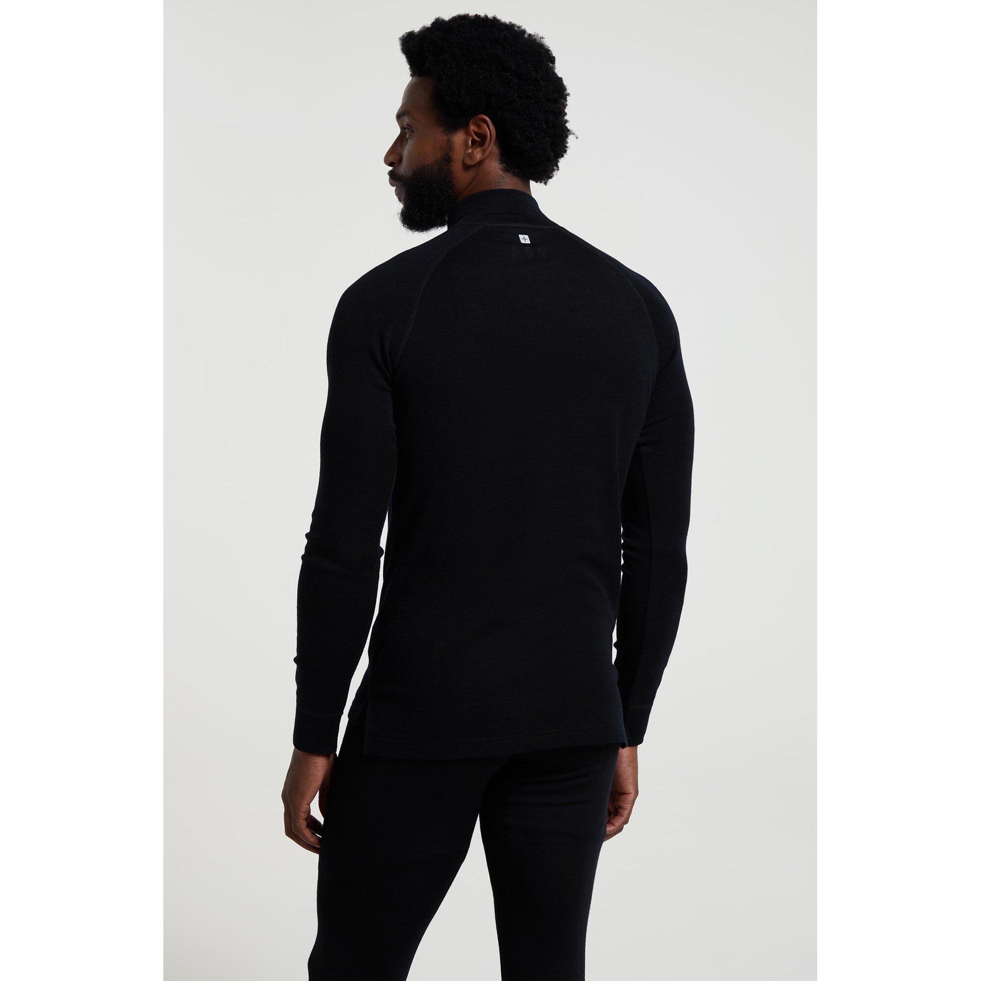 Mountain Warehouse Merino Herren Thermoshirt Half-Zip - Leicht & atmungsaktiv 3/7