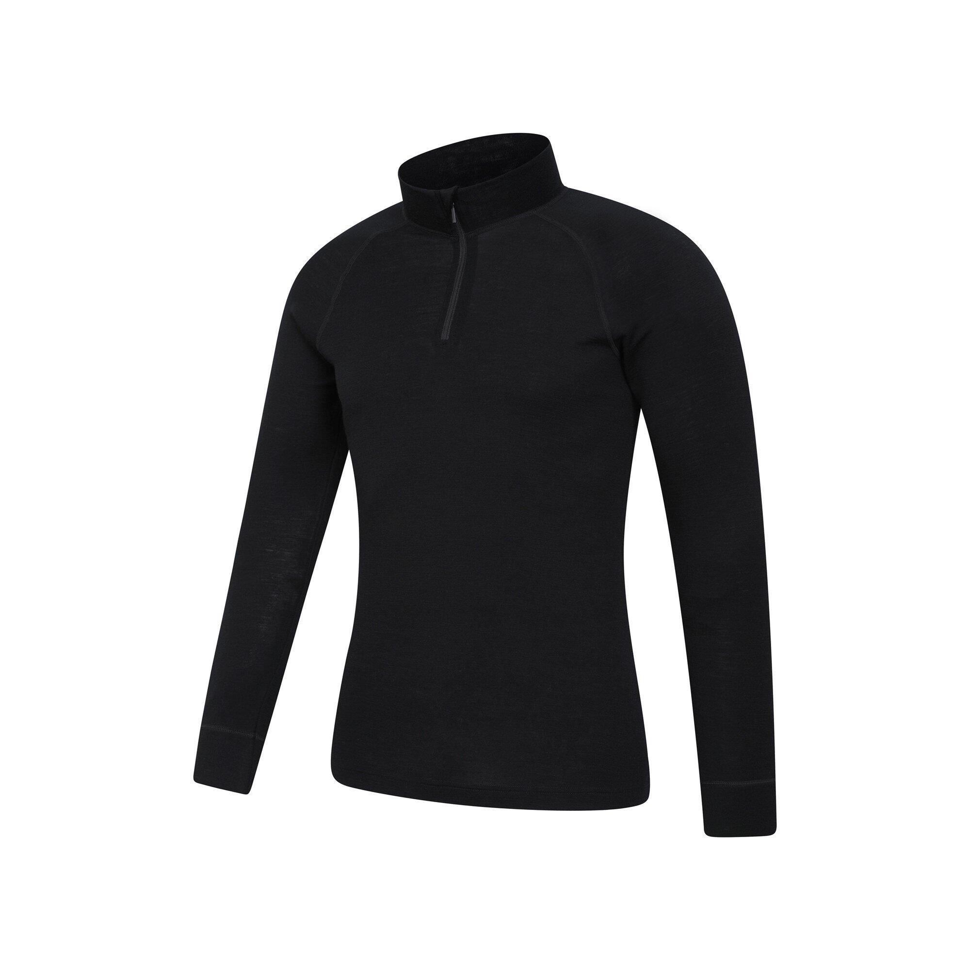 Mountain Warehouse Merino Herren Thermoshirt Half-Zip - Leicht & atmungsaktiv 7/7
