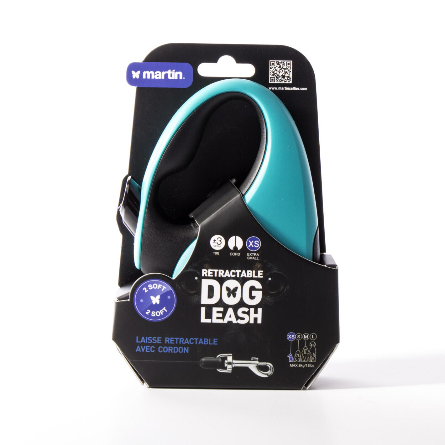 Laisse pour chien cordon Martin Sellier 2 Soft XS 2/2