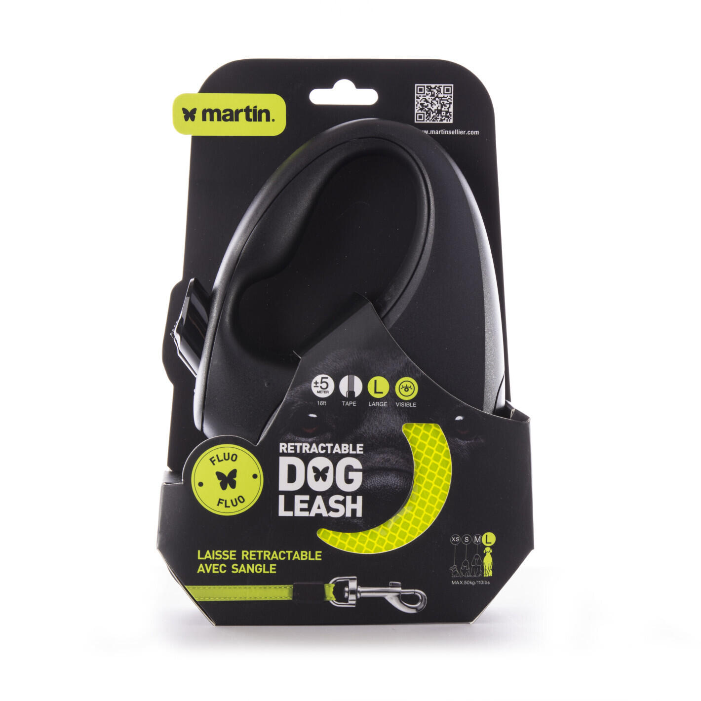 Laisse pour chien sangle Martin Sellier L 2/2