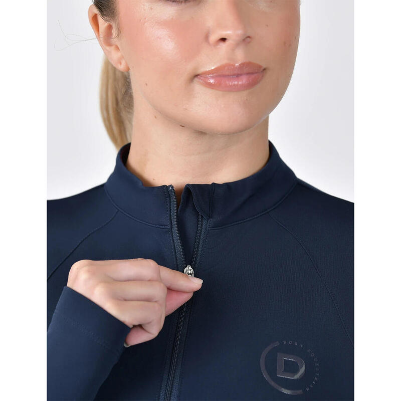 Maillot Dublin pentru echitație cu mâneci lungi