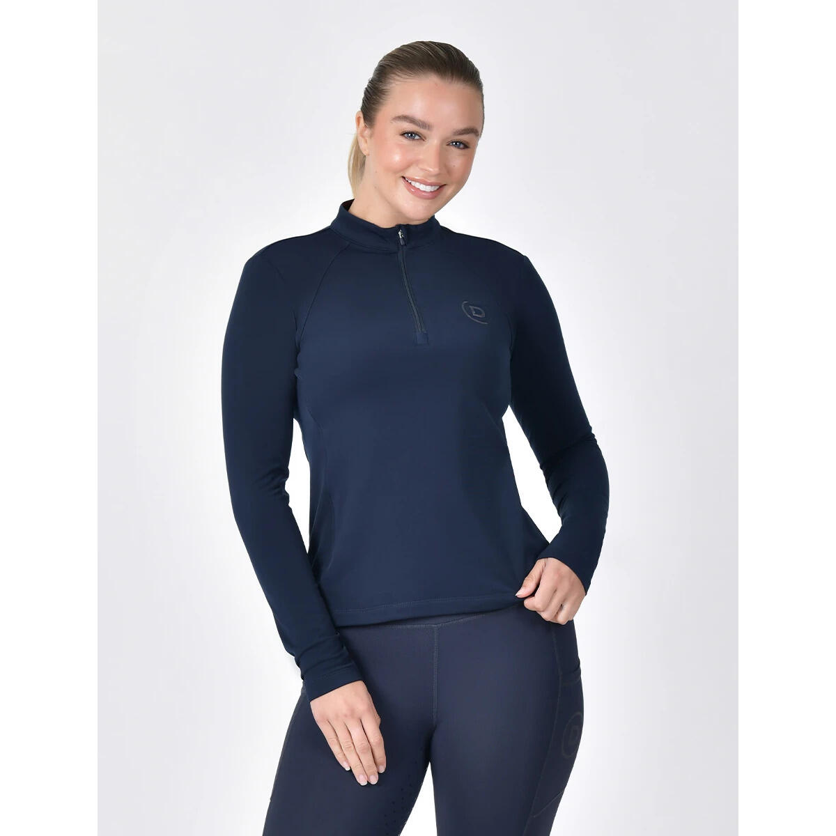 Maillot équitation manches longues brossé femme Dublin 4/5