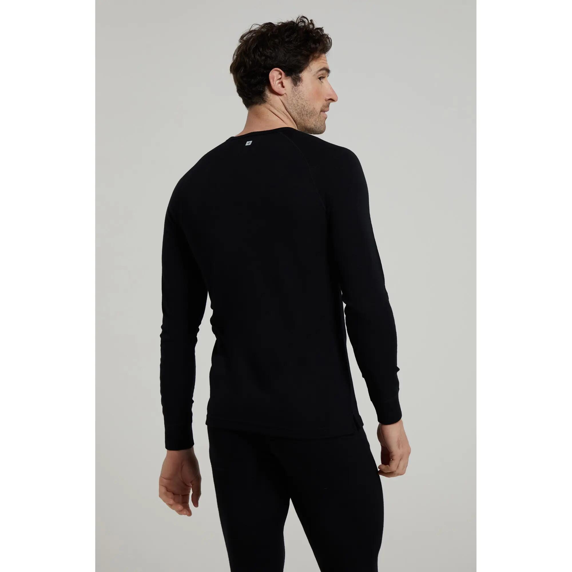 Sous-vêtement Thermique de Randonnée Homme Laine Mérinos Manches Longues 4/7
