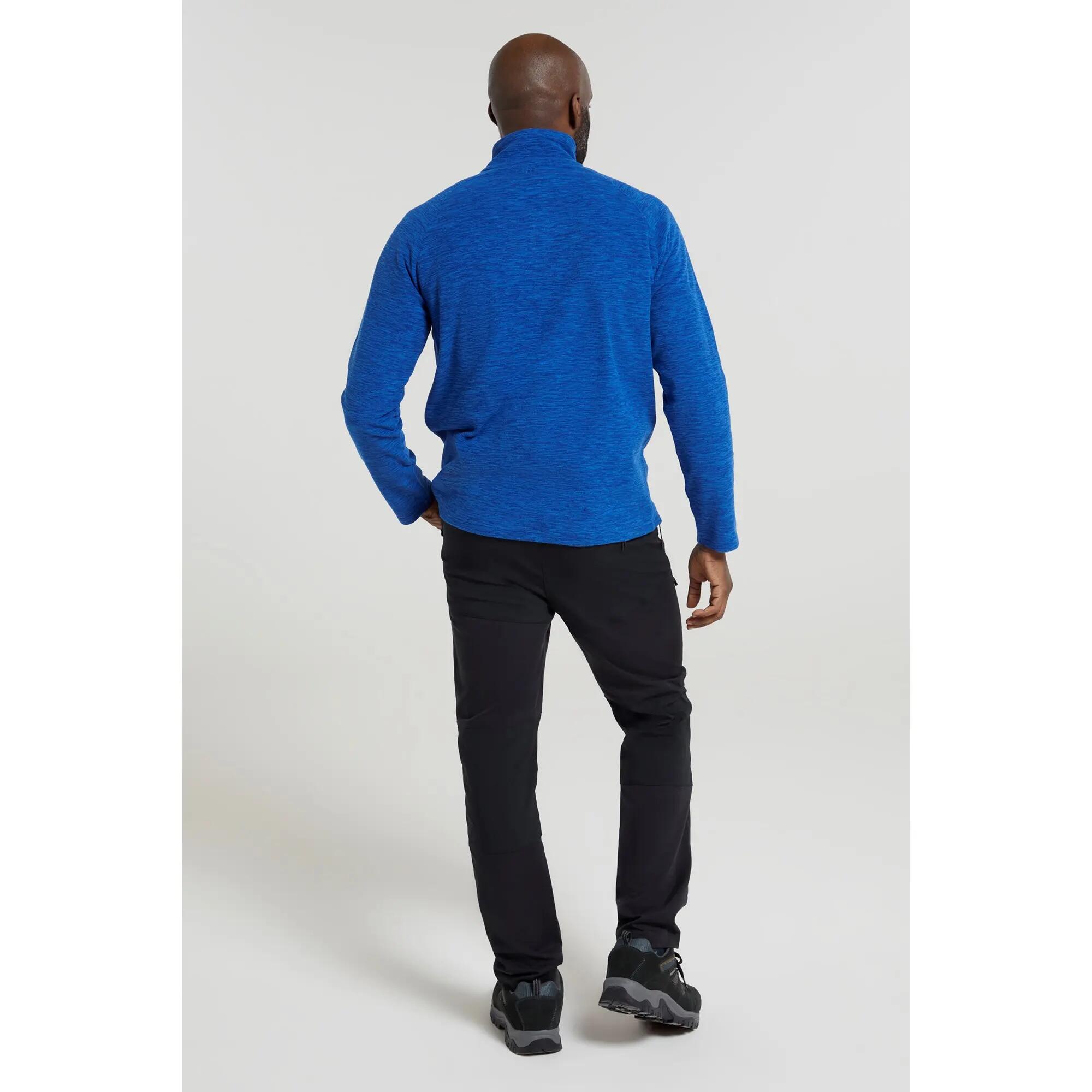 Micropolaire de Randonnée Homme Demi-Zip Légère Respirante, Snowdon II 4/7