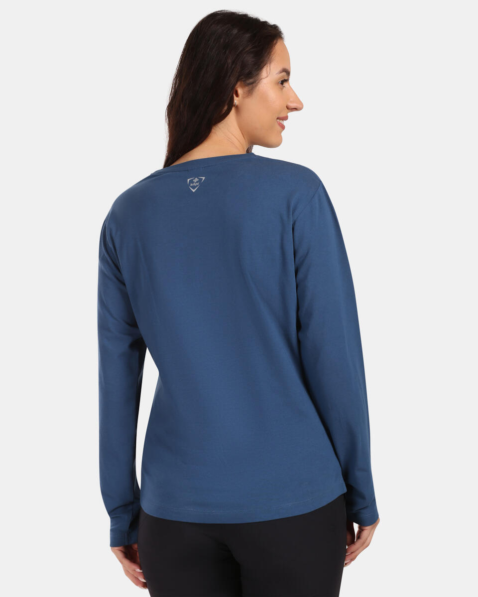 Maglietta a maniche lunghe in cotone da donna Kilpi PROMOX-W 2/3