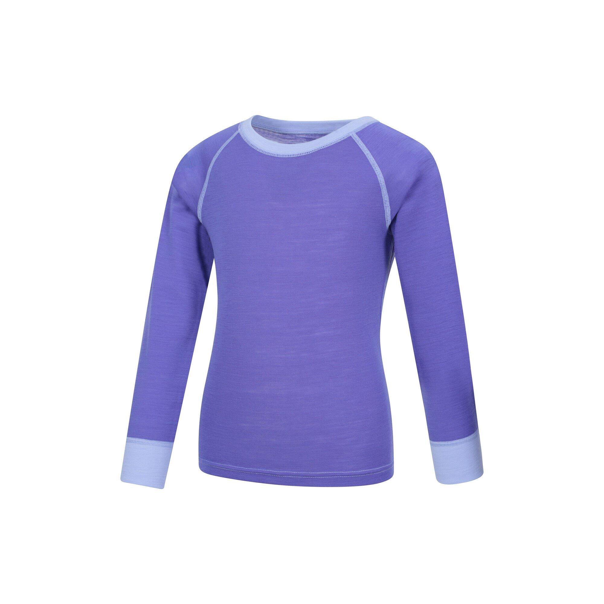 Mountain Warehouse Haut thermique enfant mérinos - Léger et respirant 4/7