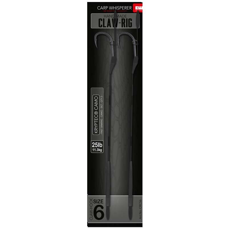 Carp Whisperer - Claw Rig - Haak maat: 6 - 2 stuks - Silt 1/1