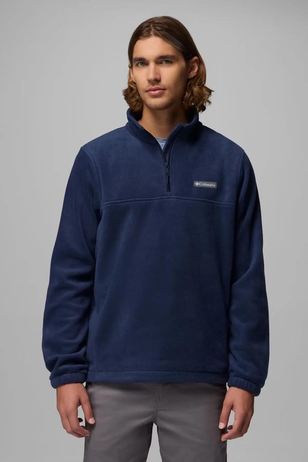 Bluza polarowa COLUMBIA STEENS MOUNTAIN HALF ZIP Niebieski 5/5