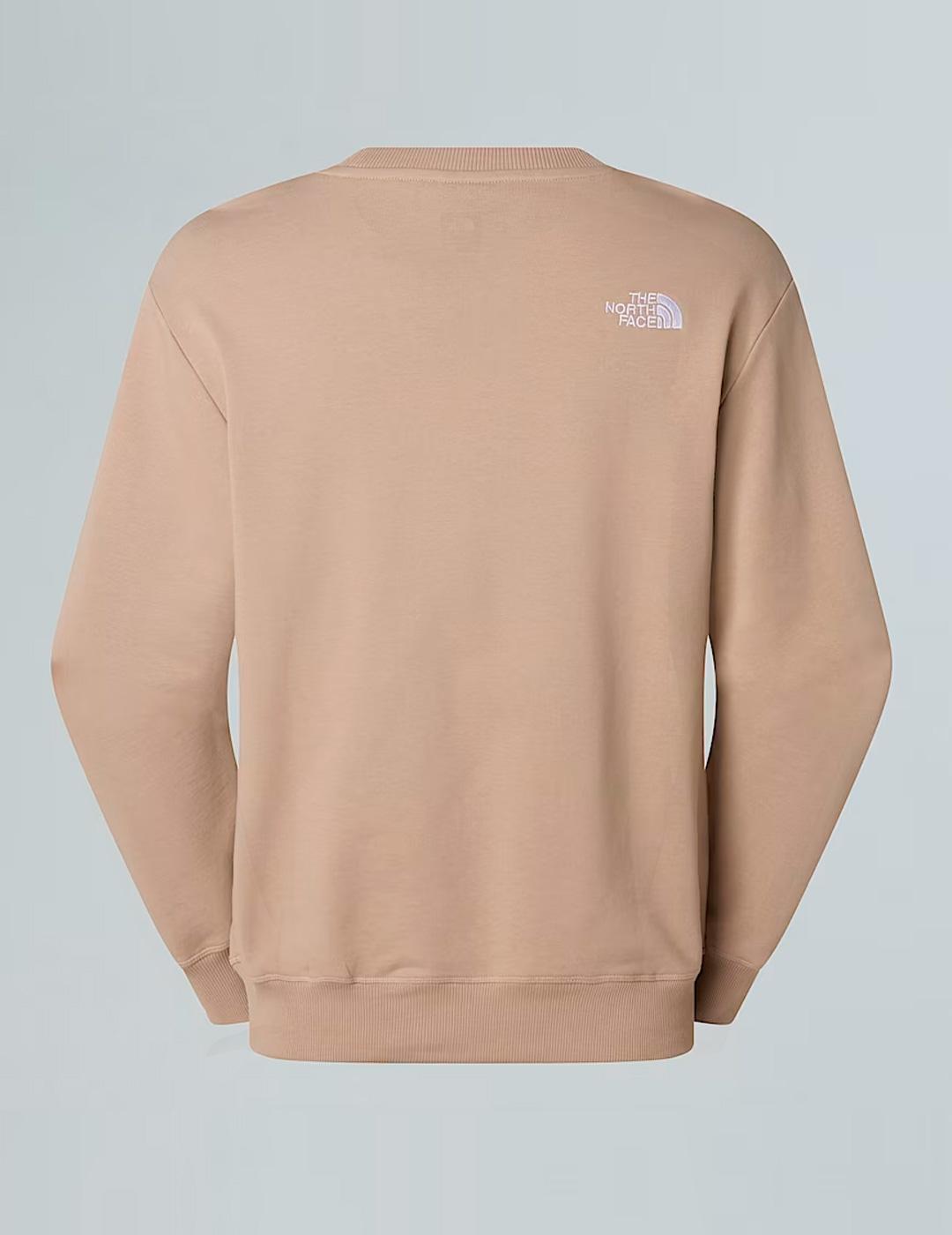 Maillot et sweat-shirt pour homme The North Face beige. 3/7