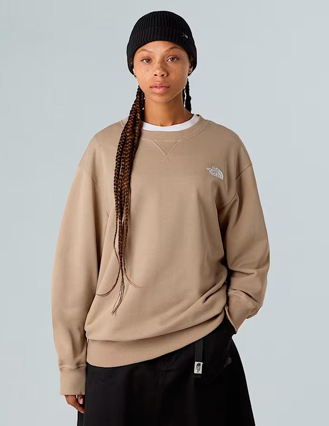Maglia e felpa da uomo The North Face beige. 7/7