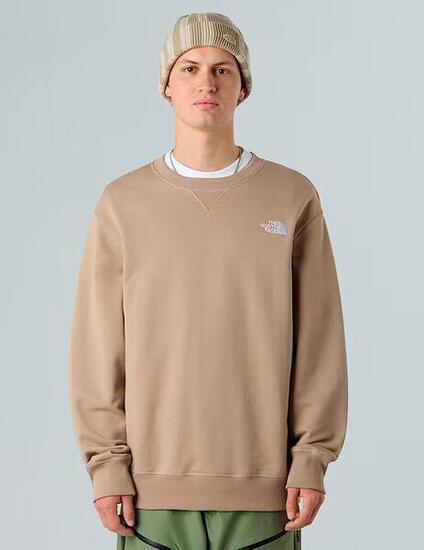 Maillot et sweat-shirt pour homme The North Face beige.