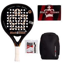 Pack Black Crown Piton Jr New | Raquette Junior + Sac + Overgrips