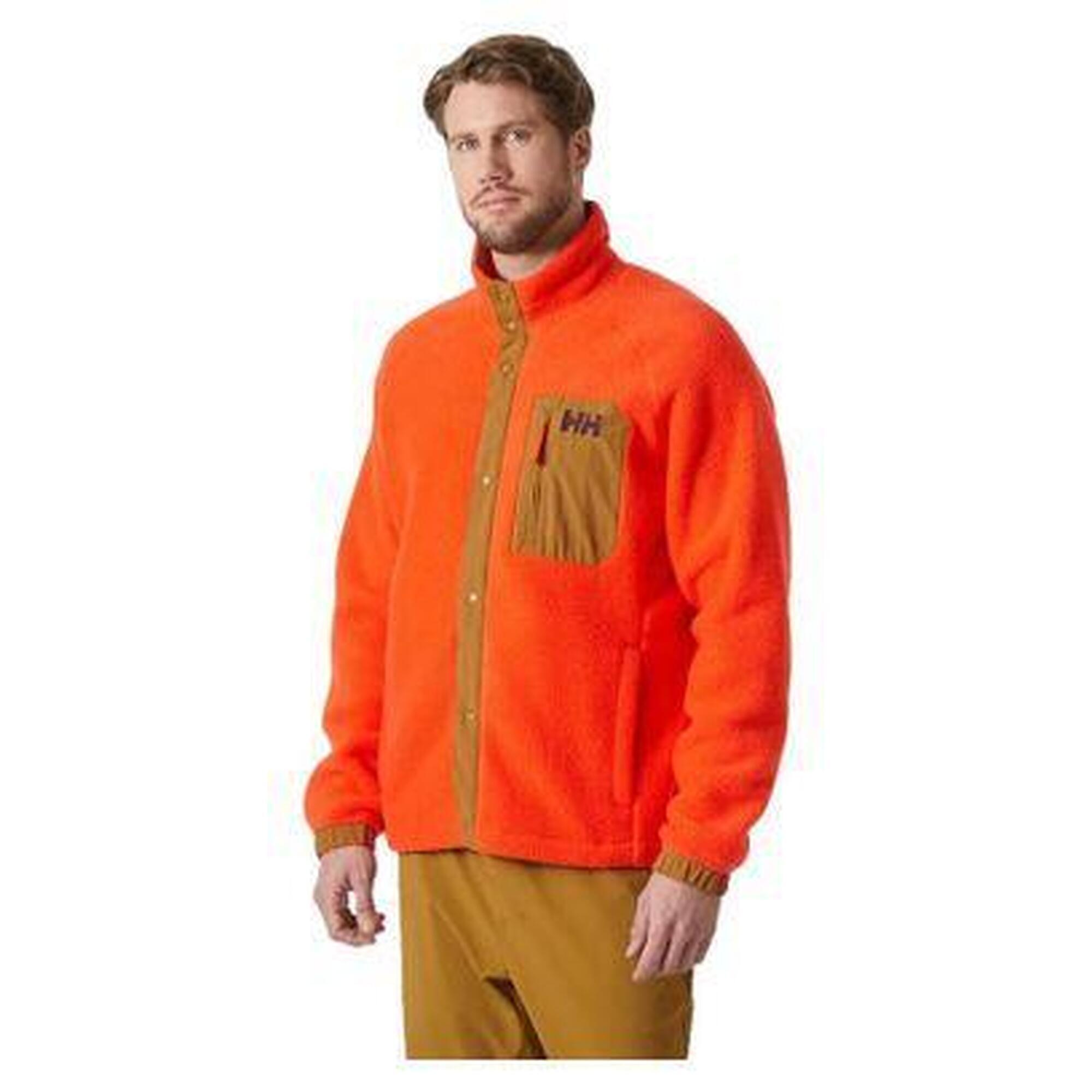 Helly Hansen - Veste Polaire Homme Helly Hansen Panorama Pile Snap Rouge - Polaire - Marron|rouge|vert - Decathlon