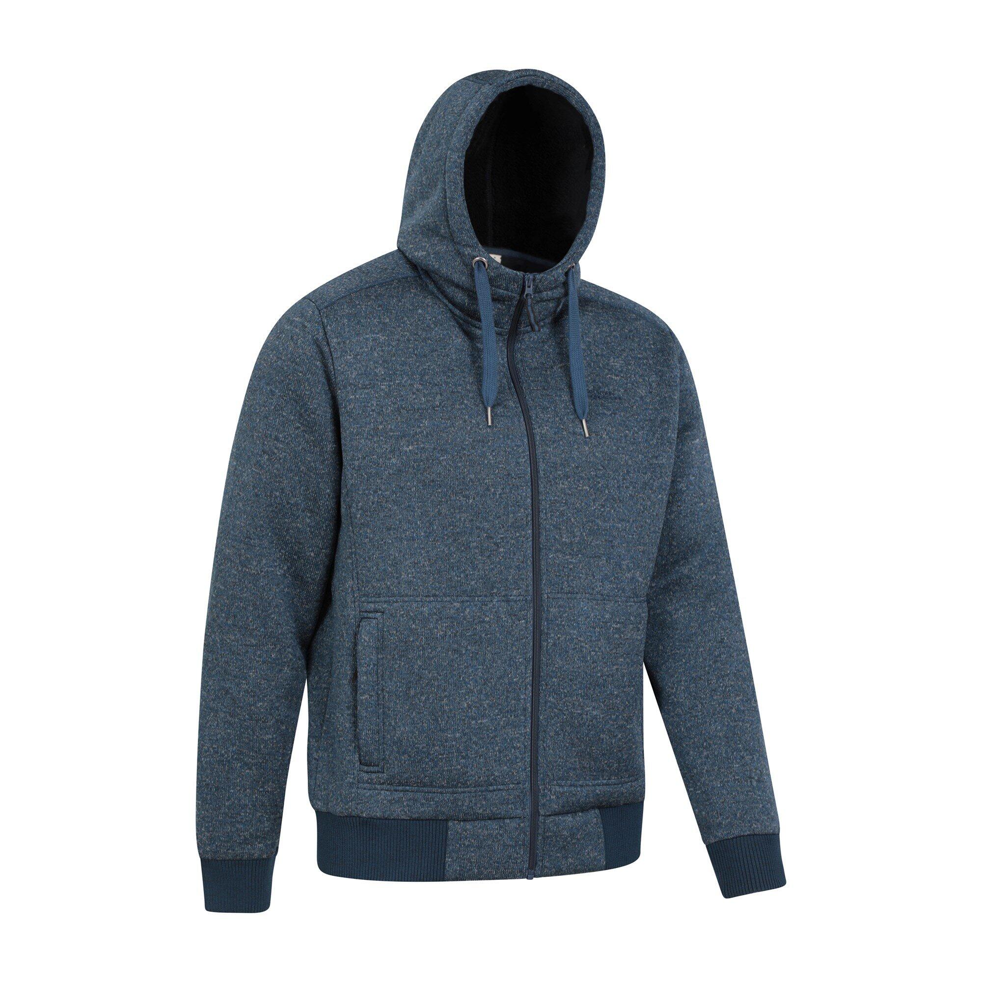 Mountain Warehouse Nevis Herren Hoodie mit Fleecefutter - Bequem und isolierend 5/7