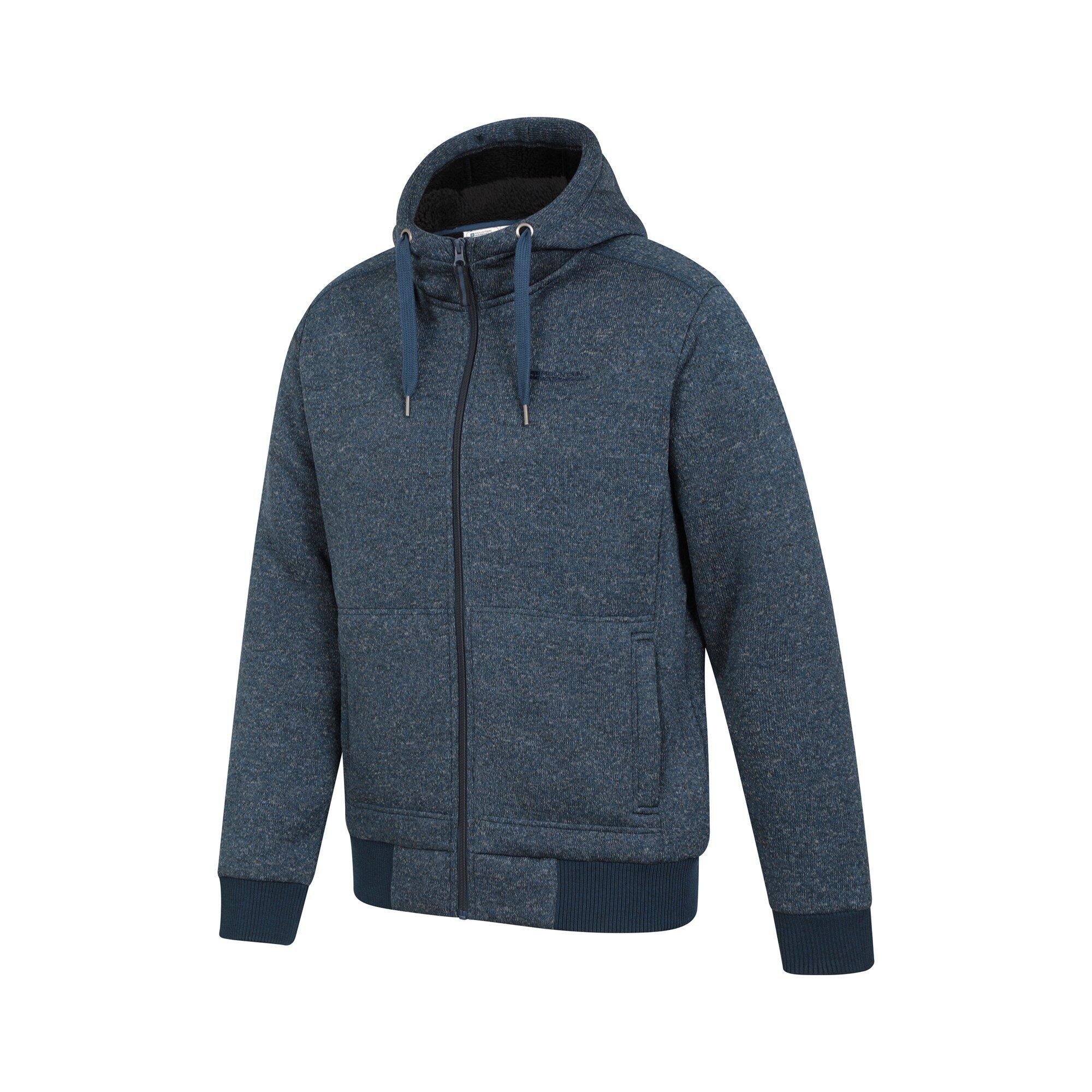 Mountain Warehouse Nevis Herren Hoodie mit Fleecefutter - Bequem und isolierend 7/7